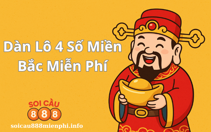Dàn lô 4 số miền Bắc miễn phí